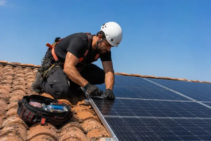 Maintenance et monitoring de panneaux solaires à Montréjeau